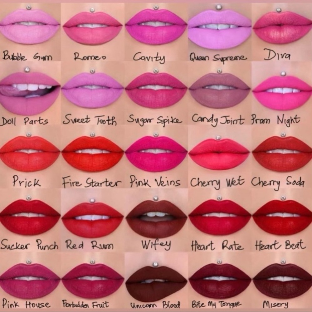 Jeffree Star Blood Sugar Liquid Lipstick Vault - Picture 2 of 6
